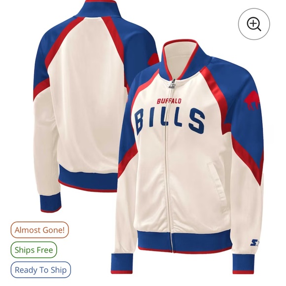 NWT Buffalo Bills Starter Jacket - Picture 2 of 3